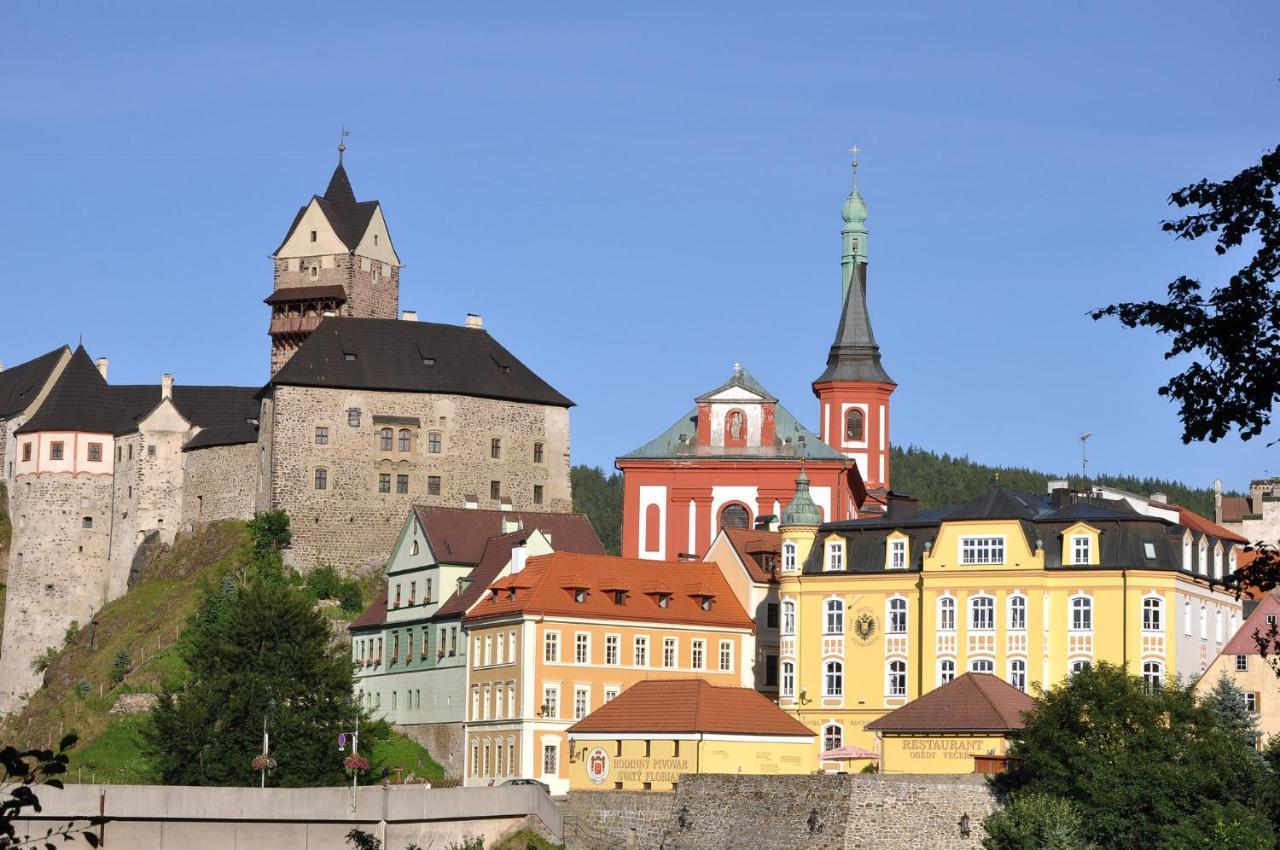 Hotel Cisar Ferdinand Loket Kültér fotó